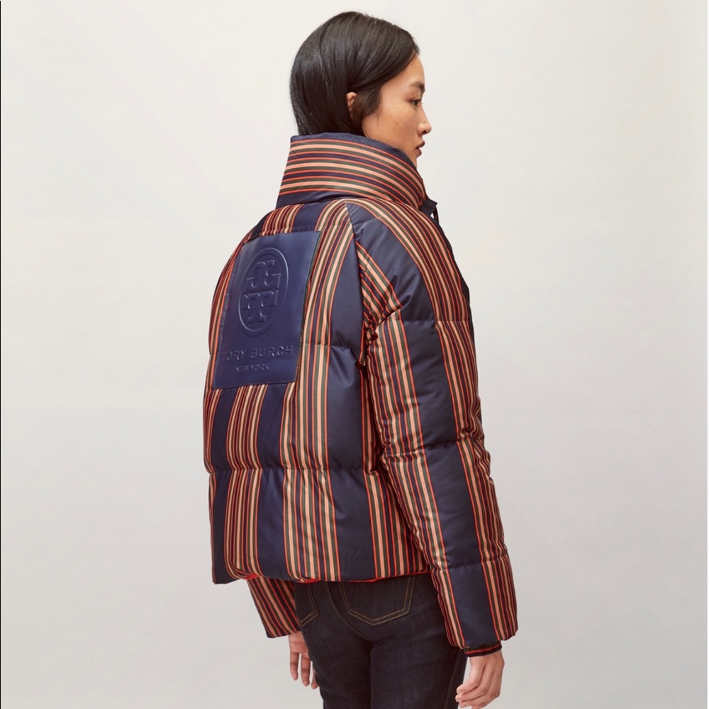 TORY BURCH REVERSIBLE PUFFER COAT